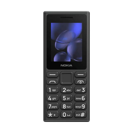 Мобилен телефон за по възрастни хора Nokia 105 (2024) Черен