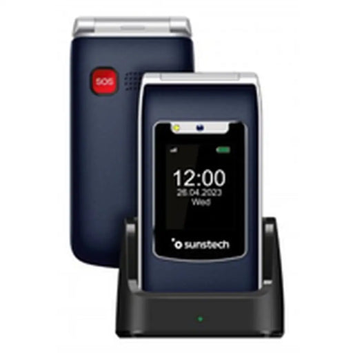 Мобилен телефон за по-възрастни хора Sunstech CELT23BL Син