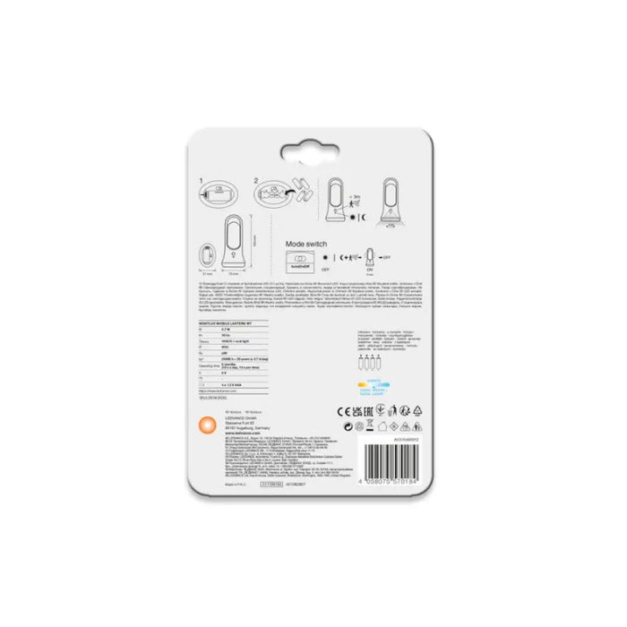 МОБИЛЕН ФЕНЕР NIGHTLUX MOBILE LANTERN USB WT LEDVANCE