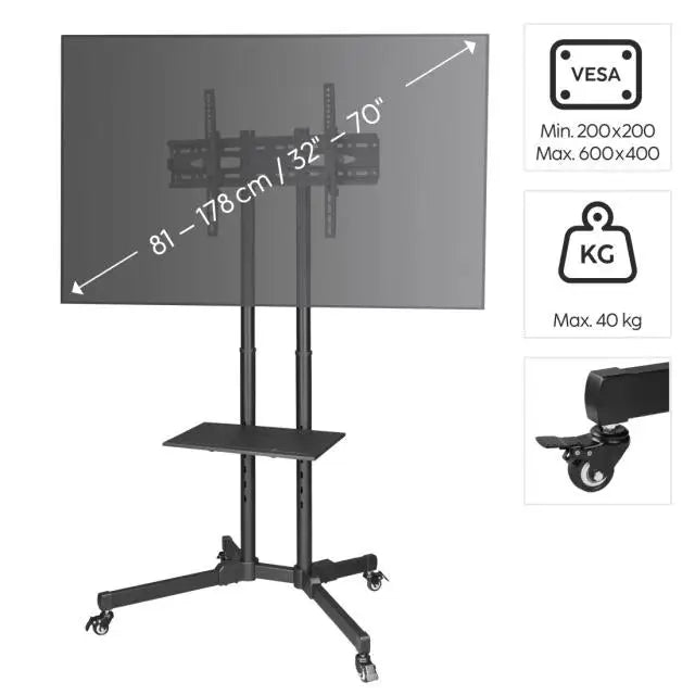 Мобилна стойка за TV HAMA Trolley