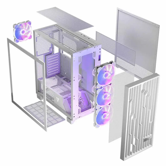 MODECOM Калъф VOLCANO PERUN APEX ARGB MIDI Бял