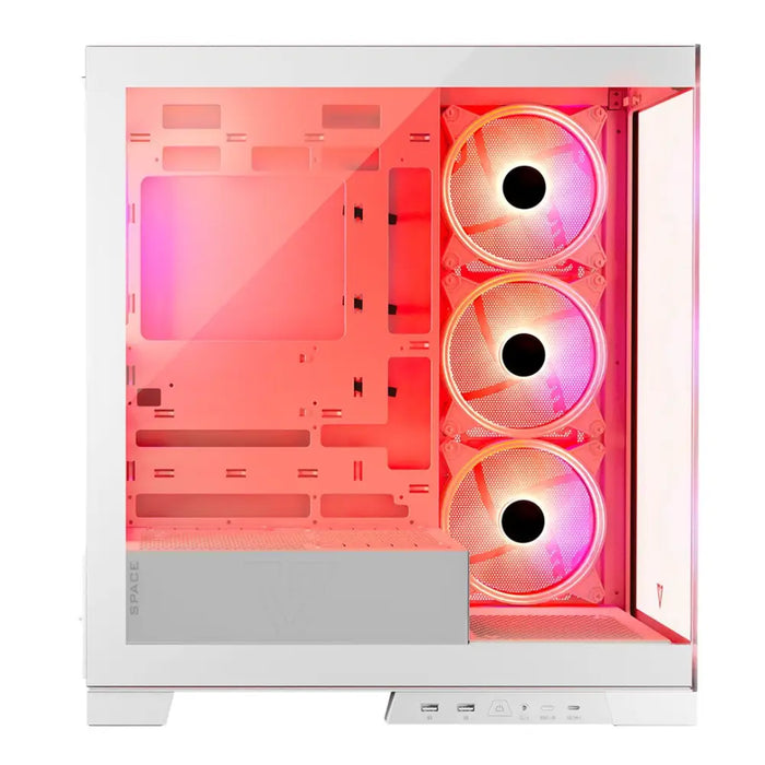 Modecom Volcano SPACE APEX ARGB MIDI Midi Tower White