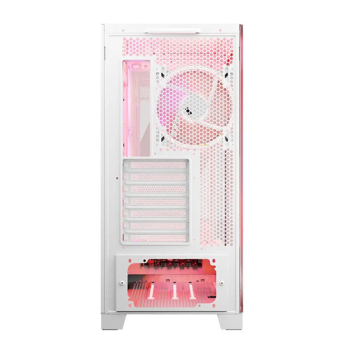 Modecom Volcano SPACE APEX ARGB MIDI Midi Tower White