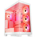 Modecom Volcano SPACE APEX ARGB MIDI Midi Tower White