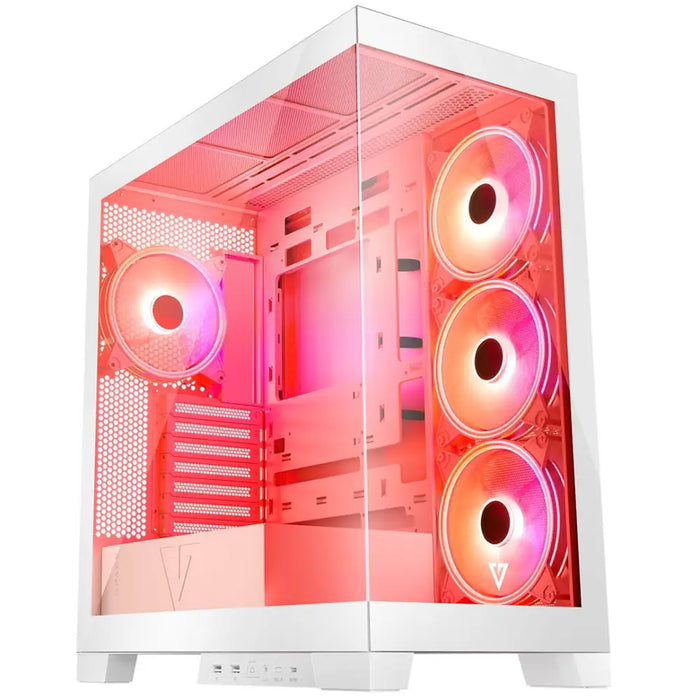 Modecom Volcano SPACE APEX ARGB MIDI Midi Tower White