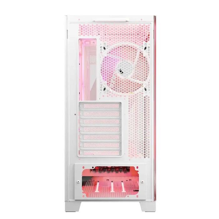 Modecom Volcano SPACE APEX ARGB MIDI Midi Tower White