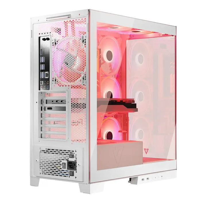 Modecom Volcano SPACE APEX ARGB MIDI Midi Tower White