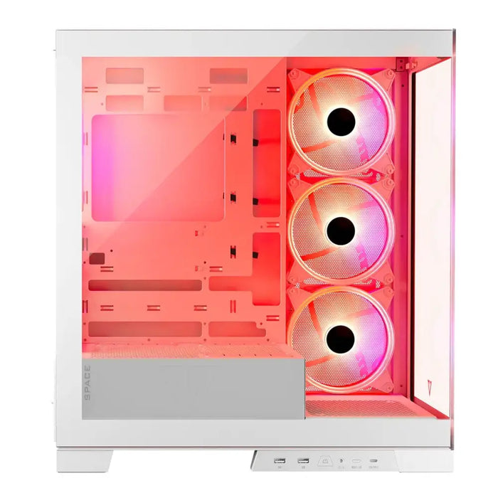 Modecom Volcano SPACE APEX ARGB MIDI Midi Tower White