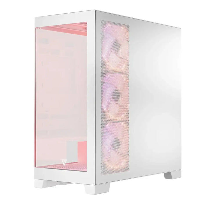 Modecom Volcano SPACE APEX ARGB MIDI Midi Tower White