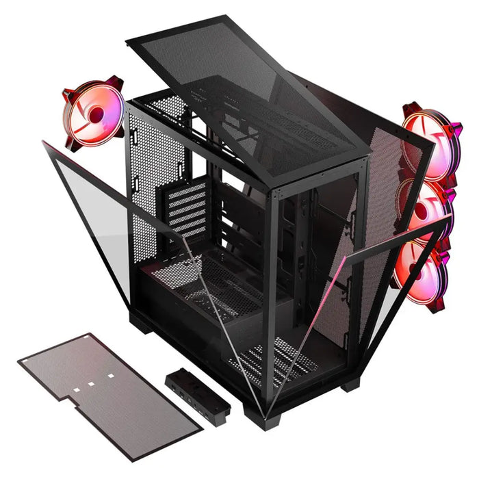 MODECOM Volcano SPACE APEX ARGB MIDI USB 3.0 X 2 CYPE-C