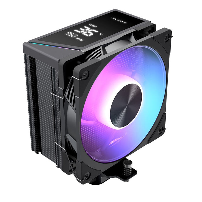 MODECOM Volcano 0C T102 LCD ARGB процесорен охладител 12 см черен