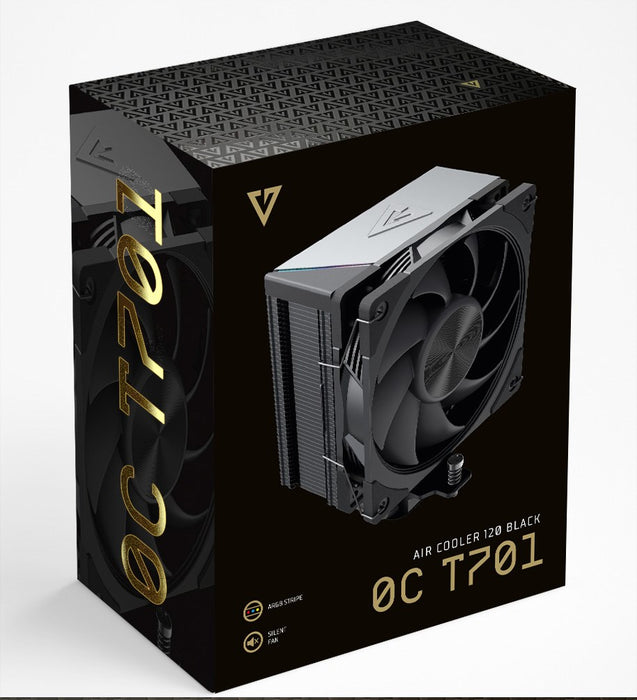 MODECOM Volcano 0C T701 охладител за процесор 12 см черен