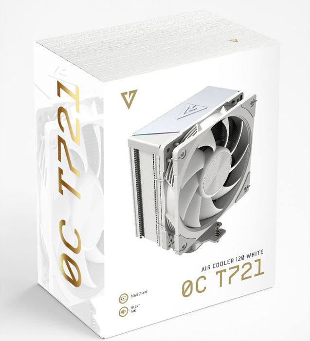 MODECOM Volcano 0C T721 охладител за процесор 12 см бял