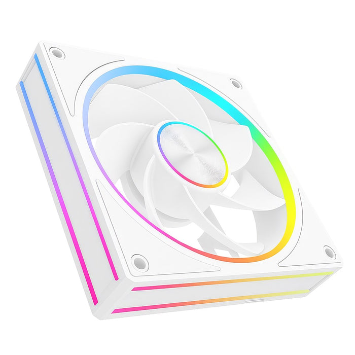 MODECOM VOLCANO LOOP 120 ARGB вентилатор с обратен ход, бял