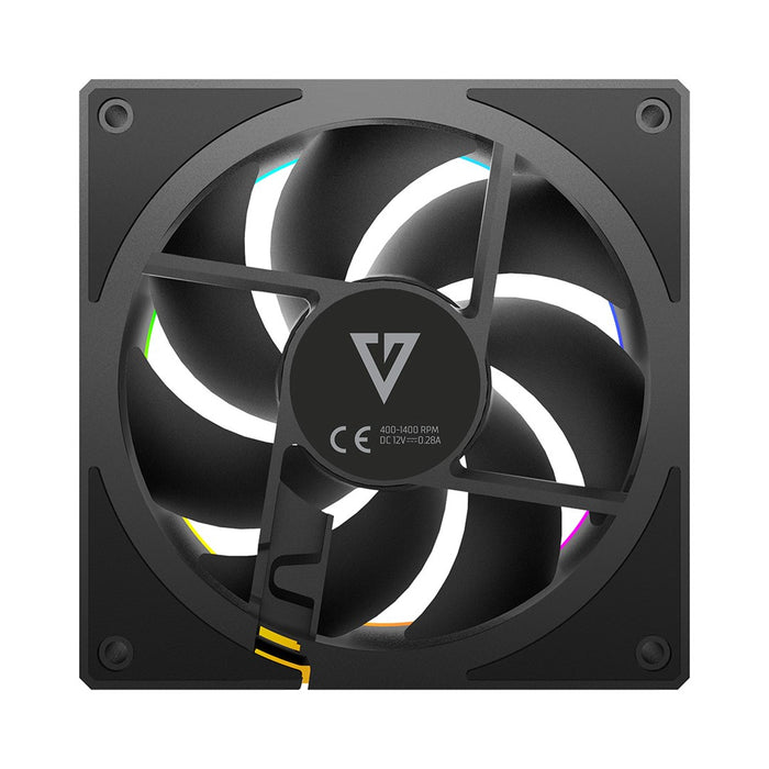 MODECOM VOLCANO LOOP 120 ARGB вентилатор с обратен ход, черен