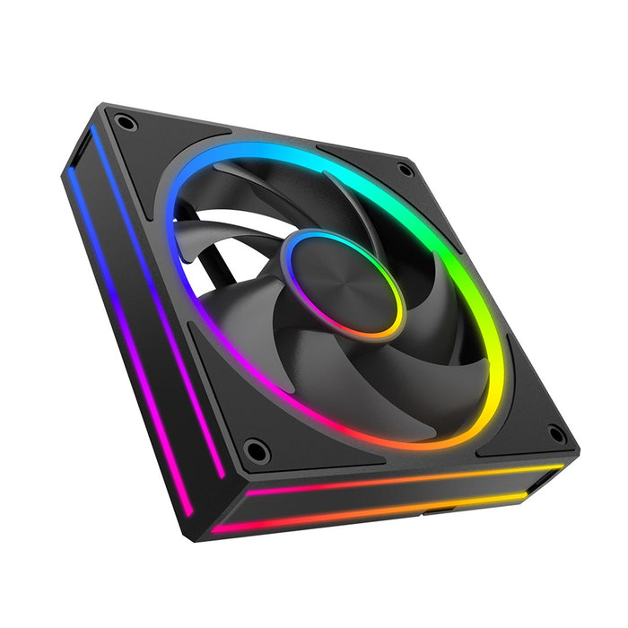 Вентилатор MODECOM VOLCANO LOOP 120 ARGB, черен