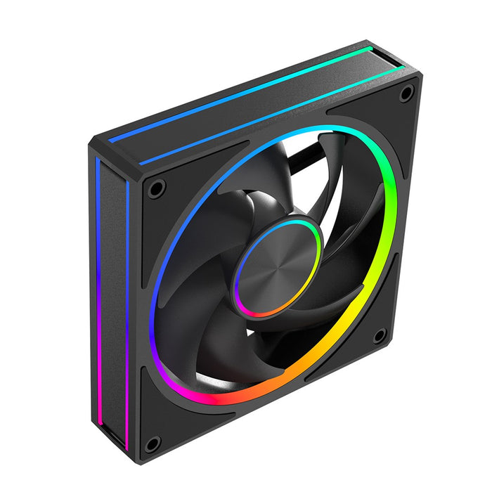 Вентилатор MODECOM VOLCANO LOOP 120 ARGB, черен