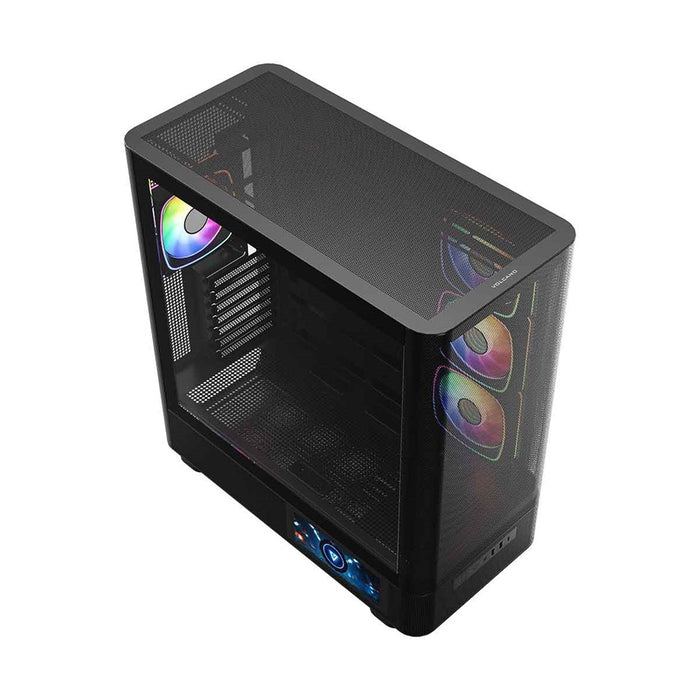 Микрофон MODECOM Volcano AQ400 ARGB, Midi, черен