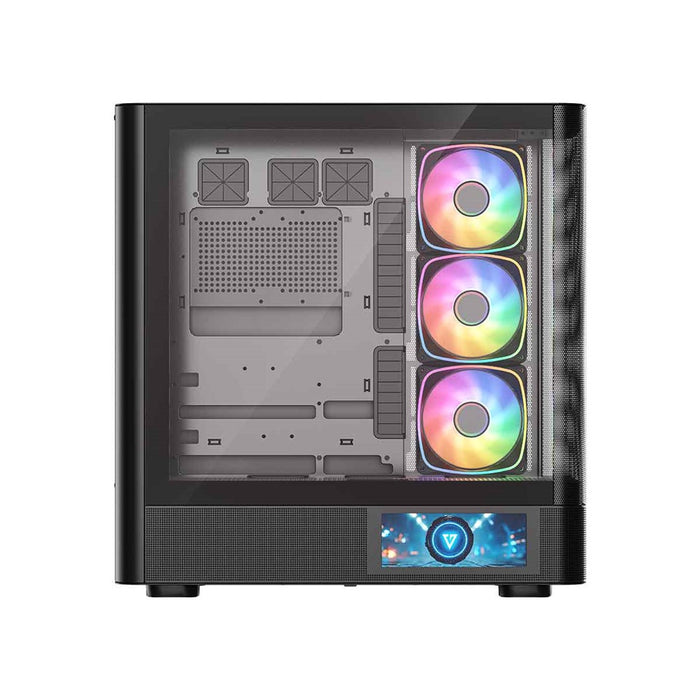 Микрофон MODECOM Volcano AQ400 ARGB, Midi, черен