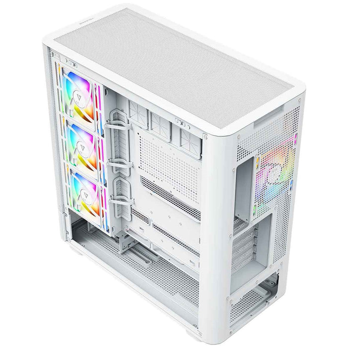 Микрофон MODECOM Volcano AQ400 ARGB, Midi, бял