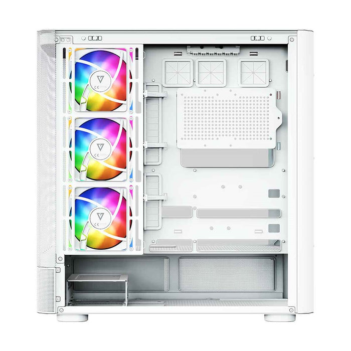 Микрофон MODECOM Volcano AQ400 ARGB, Midi, бял