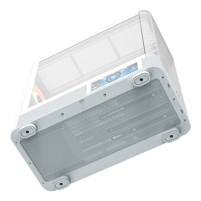 Микрофон MODECOM Volcano AQ400 ARGB, Midi, бял