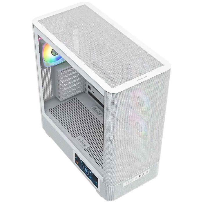 Микрофон MODECOM Volcano AQ400 ARGB, Midi, бял