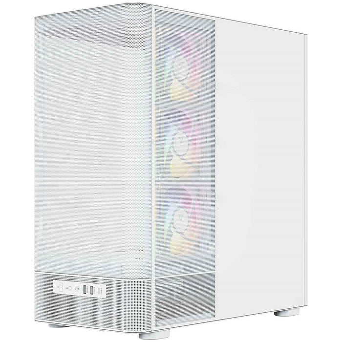 Микрофон MODECOM Volcano AQ400 ARGB, Midi, бял