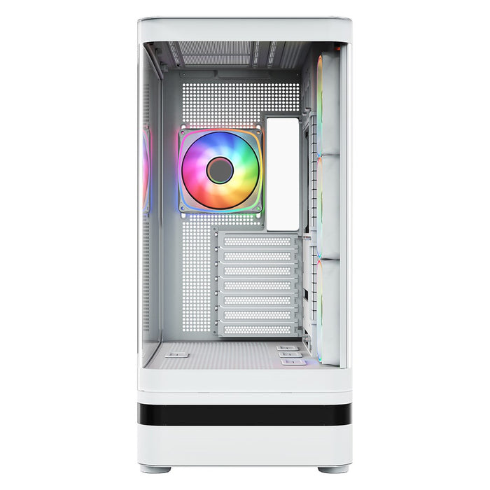 Микрофон MODECOM Volcano AQ100 ARGB, Midi, бял