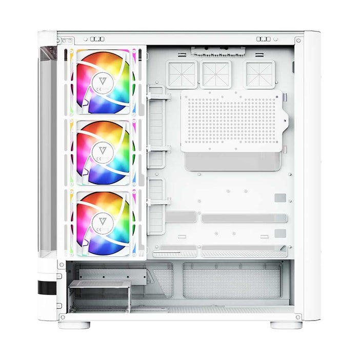 Микрофон MODECOM Volcano AQ100 ARGB, Midi, бял