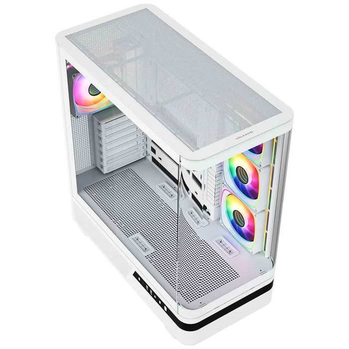 Микрофон MODECOM Volcano AQ100 ARGB, Midi, бял