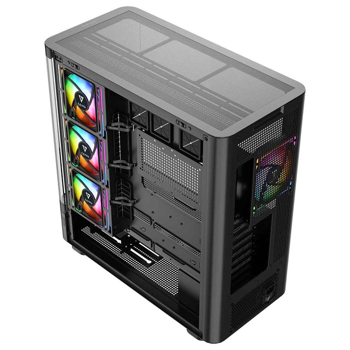 Микрофон MODECOM Volcano AQ100 ARGB, Midi, черен