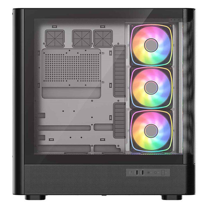Микрофон MODECOM Volcano AQ500 ARGB, Midi, черен