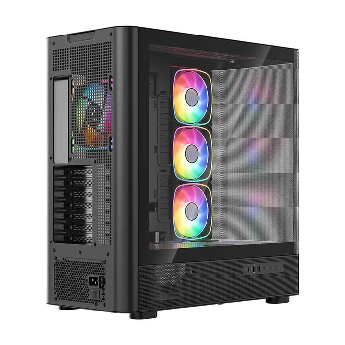 Микрофон MODECOM Volcano AQ500 ARGB, Midi, черен