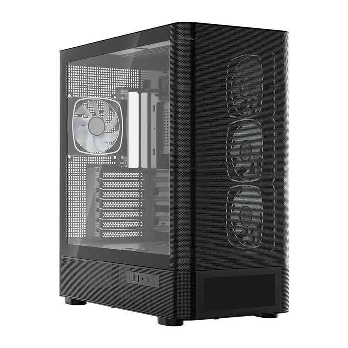 Микрофон MODECOM Volcano AQ500 ARGB, Midi, черен