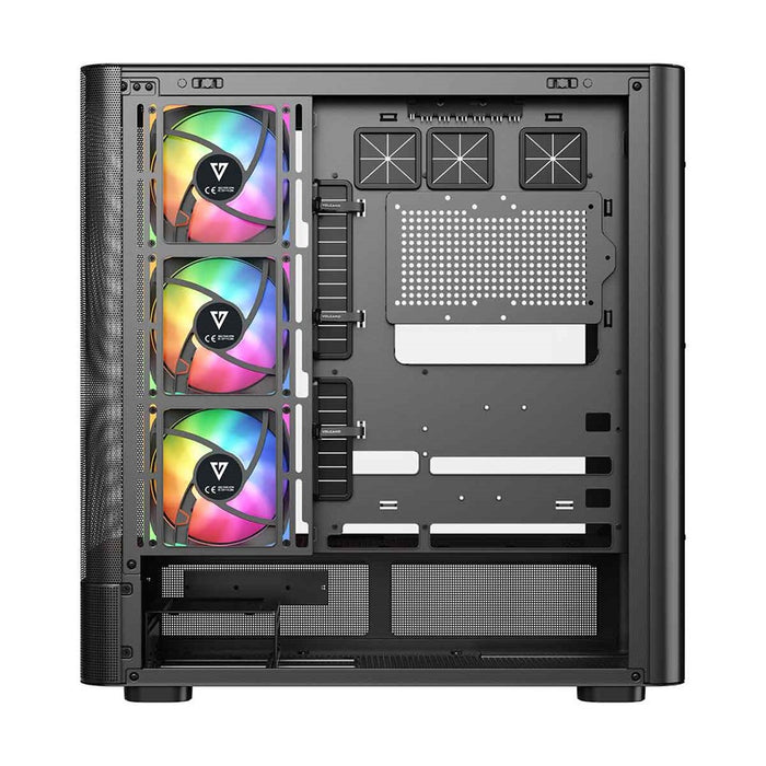 Микрофон MODECOM Volcano AQ500 ARGB, Midi, черен