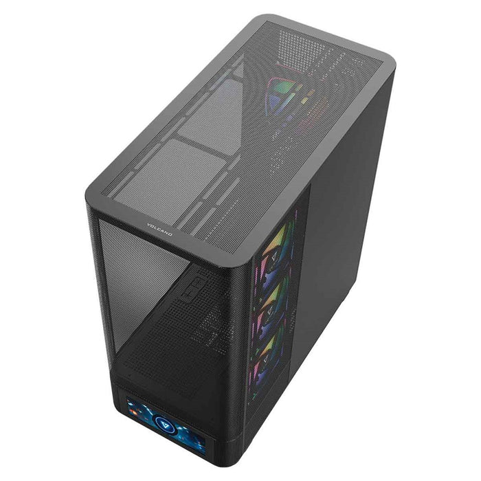 Микрофон MODECOM Volcano AQ500 ARGB, Midi, черен