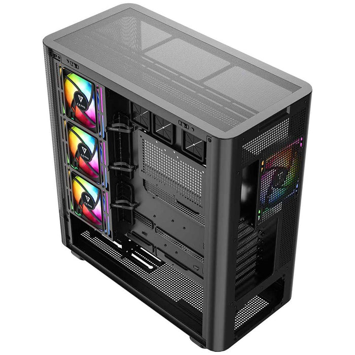Микрофон MODECOM Volcano AQ500 ARGB, Midi, черен