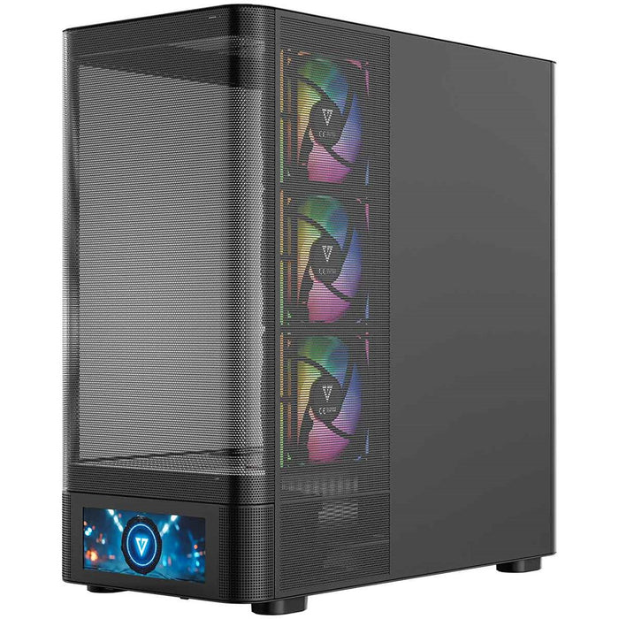 Микрофон MODECOM Volcano AQ500 ARGB, Midi, черен