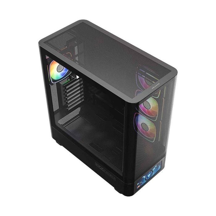Микрофон MODECOM Volcano AQ500 ARGB, Midi, черен