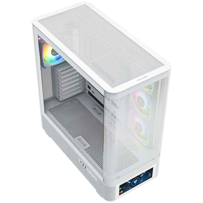Микрофон MODECOM Volcano AQ500 ARGB, Midi, бял