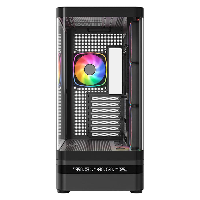 Микрофон MODECOM Volcano AQ200 ARGB, Midi, черен