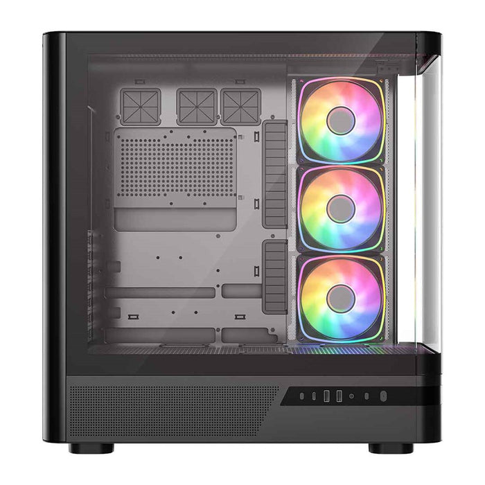 Микрофон MODECOM Volcano AQ200 ARGB, Midi, черен