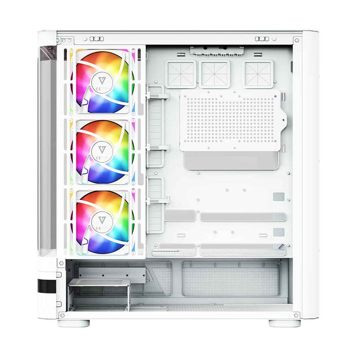 Микрофон MODECOM Volcano AQ200 ARGB, Midi, бял
