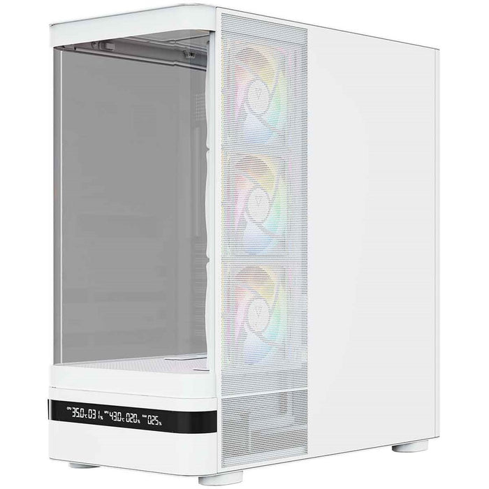 Микрофон MODECOM Volcano AQ200 ARGB, Midi, бял