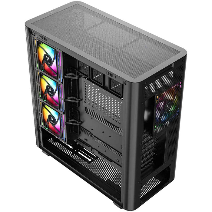 Микрофон MODECOM Volcano AQ300 ARGB, Midi, черен