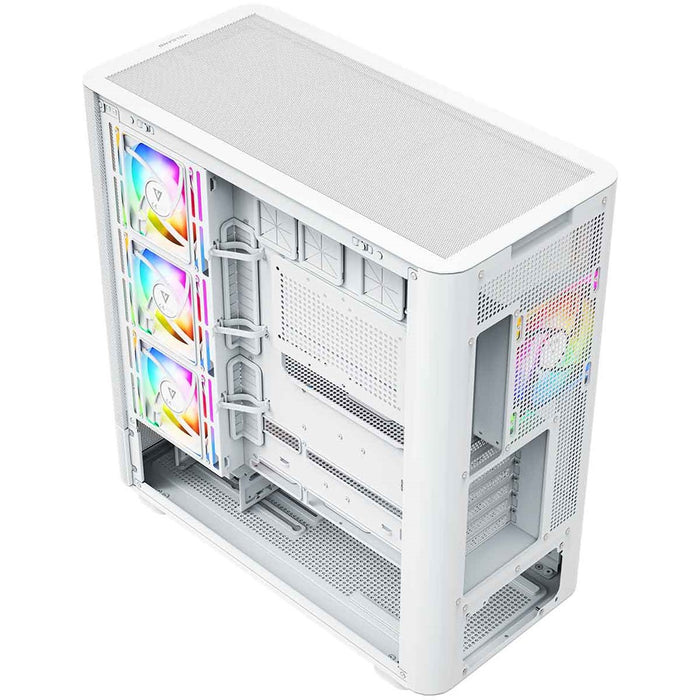 Микрофон MODECOM Volcano AQ300 ARGB, Midi, бял