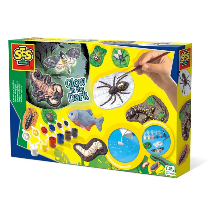 Моделираща паста SES Creative Scary Animals