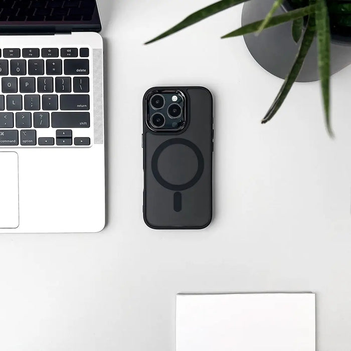 Моден калъф MagSafe черен за Samsung Galaxy S26 Ultra