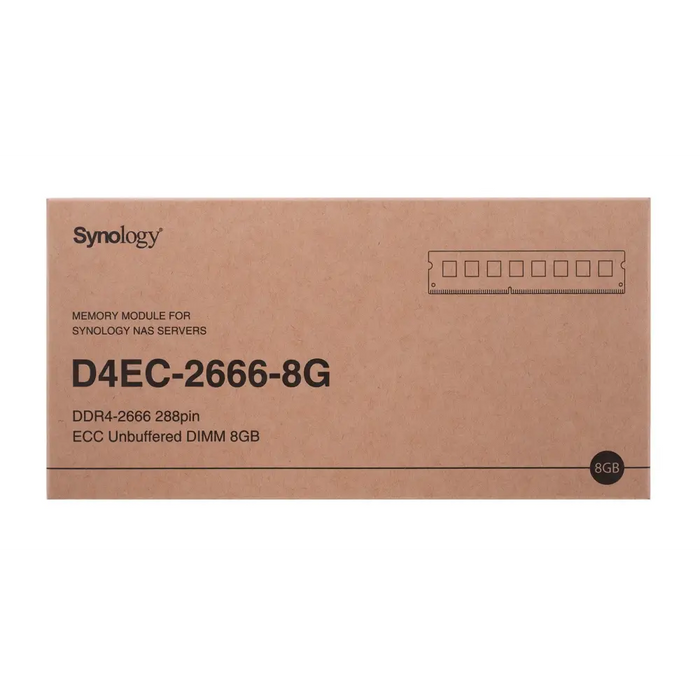 Модул памет Synology D4EC-2666-8G 8 GB 1 x 8 GB DDR4 2666